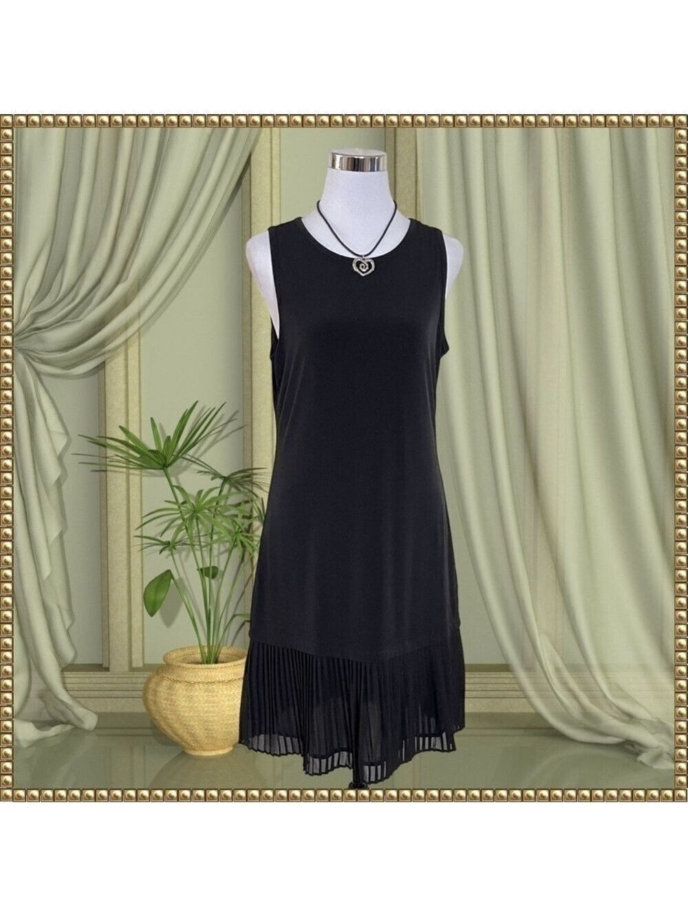 Michael Kors Black A Line Dress Small Sleeveless NWT